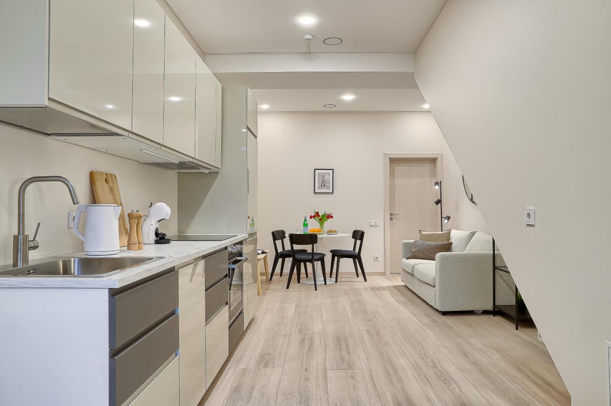 Business-Class Apartments 1 X Free Parking X Self Check In 24X7 ヴィリニュス エクステリア 写真